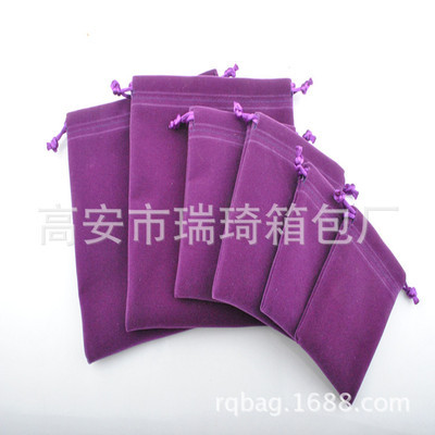 【专业生产 各种绒布包装袋 抽绳束口袋 品质保证】价格,厂家,图片,绒布袋,高安市瑞琦箱包厂-