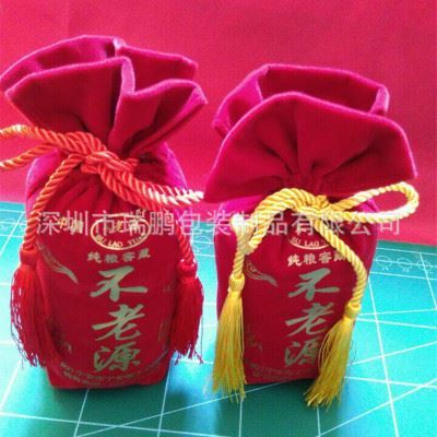 【新款特卖 工厂定做批发绒布袋 酒袋 高档绒布袋 束口袋 布袋礼品物美价廉】新款特卖 工厂定做批发绒布袋 酒袋 高档绒布袋 束口袋 布袋礼品物美价廉批发价格,厂家,图片,深圳市瑞鹏包装制品 -