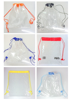 PVC束口袋 透明抽绳袋的多功能应用与赛事优选